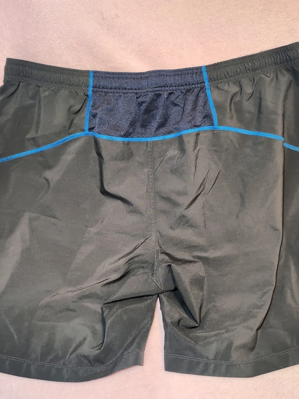 The North Face Men's Athletic Shorts with Blue Trim Size XXL